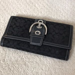 Authentic Coach Buckle Wallet